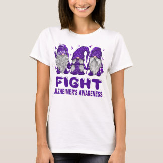 Gnomes Kamp mot Alzheimers medvetenhet T Shirt