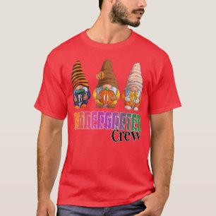 Gnomes Kindergarten Boo Crew Halloween Funny 3132 T Shirt