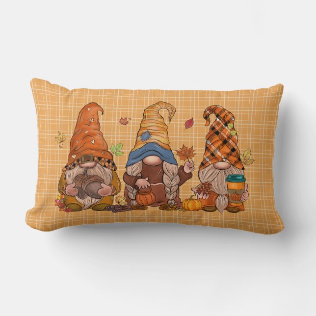 Gnomes Lumbar Dekorativ kudde (Framsida)