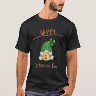 Gnomes Lycklig St. Patrick's Day Funny Sarcastic T Shirt