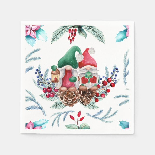 Gnomes on Cone Pappersservett (Framsidan)