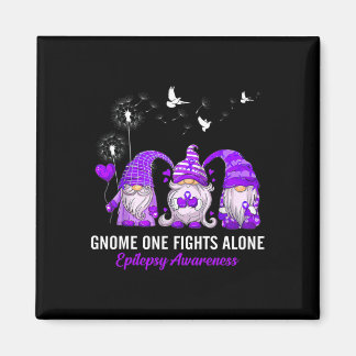 Gnomes One Fights Epilepsy Awareness Ensam Epilees Magnet