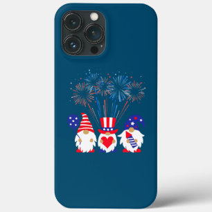 Gnomes Patriotic American Flagga Gnomes 4:e juli