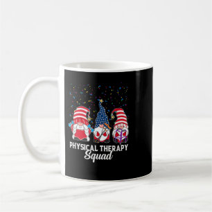 Gnomes PhysiTherapy Squad 4:e juli Oberoende Kaffemugg