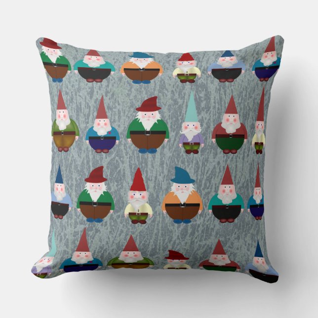 Gnomes Pillow Kudde (Framsida)