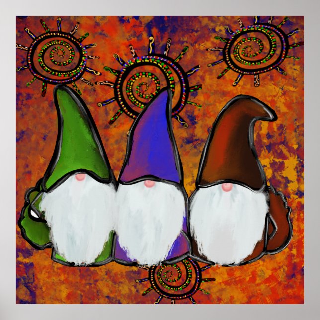 GNOMES POSTER (Framsidan)
