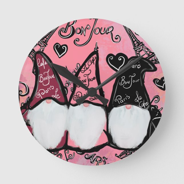 GNOMES RUND KLOCKA (Framsida)