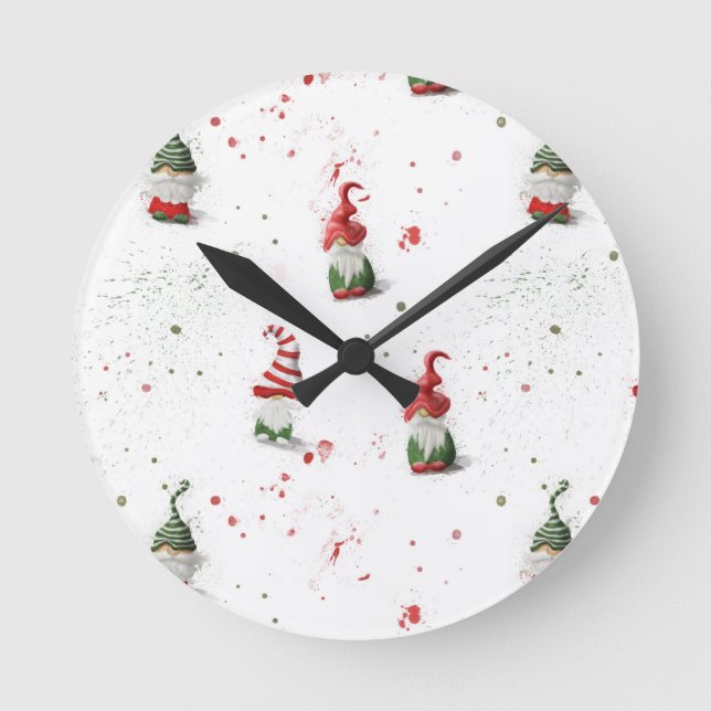 Gnomes Rund Klocka (Framsida)