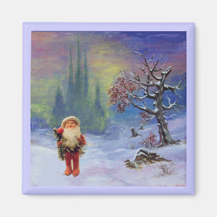 GNOMES SANTA MAGNET