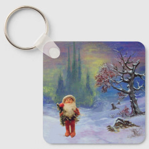 GNOMES SANTA NYCKELRING