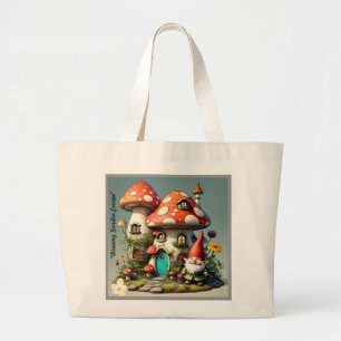 "Gnome's Secret Garden" Jumbo Tygkasse