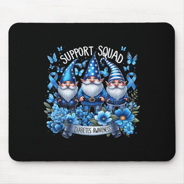 Gnomes Support Squad Blue Gnomes Diabetes Awarenes Musmatta (Framsidan)