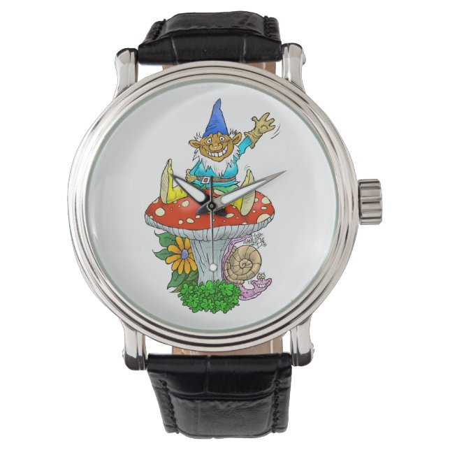Gnomes tetid. armbandsur (Framsida)