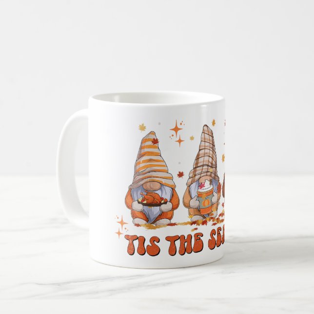 Gnomes Thanksgiving Mugg (Framsida vänster)