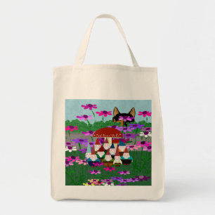 Gnomes Tote Bag Tygkasse