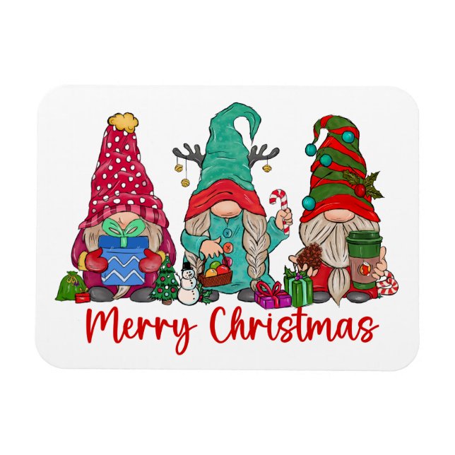 Gnomes Trio Magnet (Horisontell)