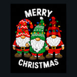 Gnomes Xmas Funny Merry Christmas Squad For Men Wo Poster<br><div class="desc">Gnomes Xmas Funny Merry Christmas Squad For Men Women Kids</div>