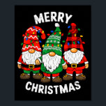 Gnomes Xmas Funny Merry Christmas Squad For Men Wo Poster<br><div class="desc">Gnomes Xmas Funny Merry Christmas Squad For Men Women Kids</div>