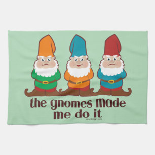 Gnomesna gjorde mig att göra det kökshandduk