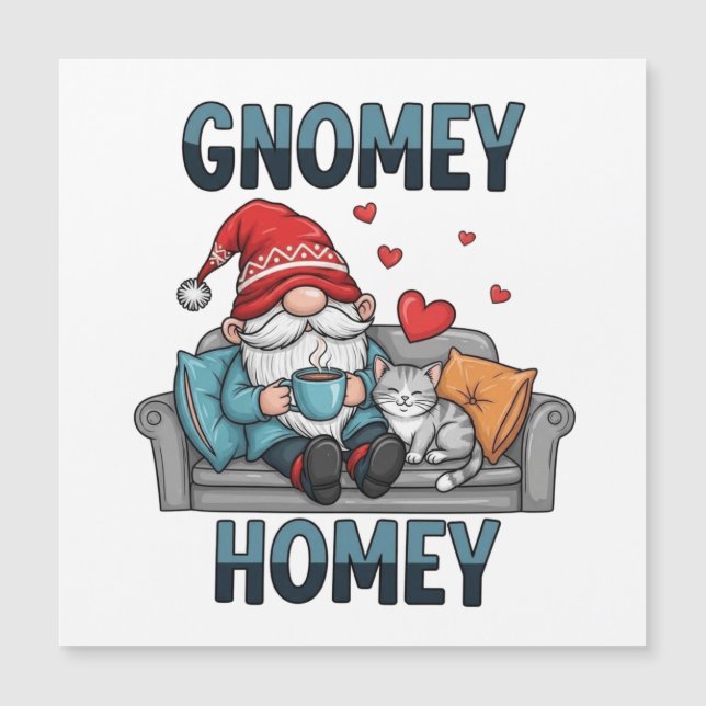 Gnomey homey gnome hemma (Framsida)