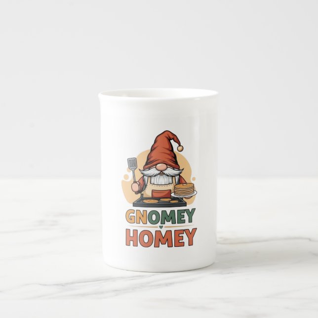Gnomey homey pancakes design benporslin mugg (Framsidan)
