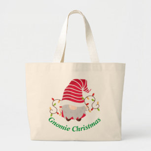 Gnomie Christmas Stor Shoppingväska Jumbo Tygkasse
