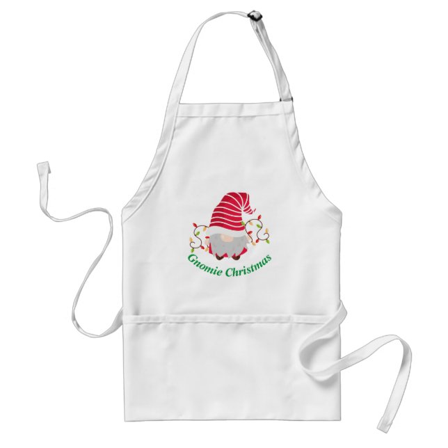 Gnomie jul Apron Förkläde (Framsidan)
