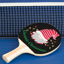 Gnomie jul Ping Pong Paddle Pingisracket