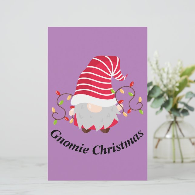 Gnomie-julklapp Papper (Stående Fram)