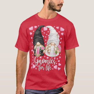 Gnomier för LifeUnique Bride and Groom for Bachelo T Shirt