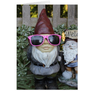 gnomier hälsningskort