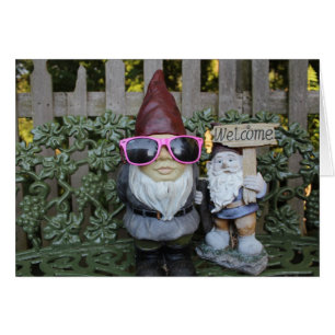 gnomier hälsningskort
