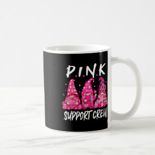 Gnomies Support Squad Breast Cancer Awareness Mont Kaffemugg