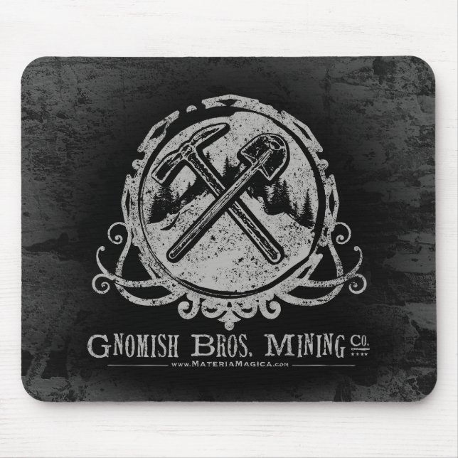 Gnomish - Mousepad Musmatta (Framsidan)
