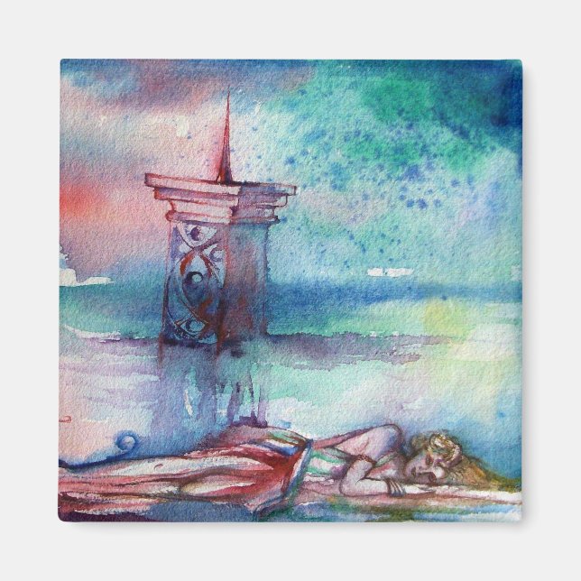 GNOMON OCH DAM I SJÖ MAGNET (Framsidan)