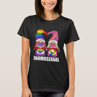 Gnomosexual Lgbtq Gnome Lesbisk Kärlek T Shirt