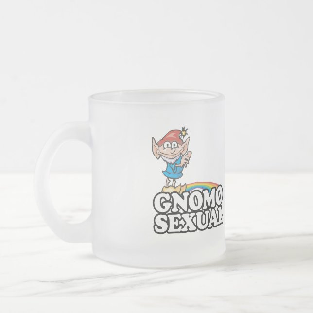 Gnomosexuell Frostad Glasmugg (Vänster)