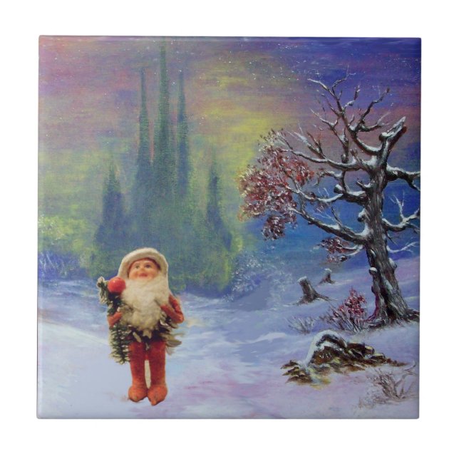 GNOMS SANTA KAKELPLATTA (Framsidan)