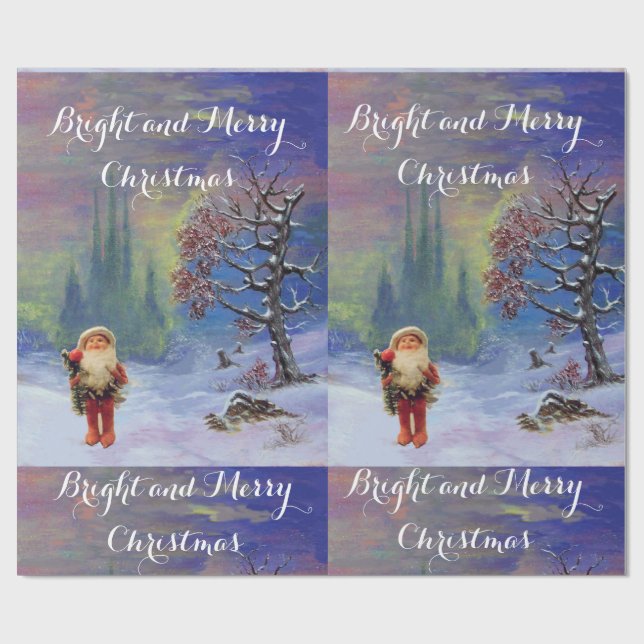 GNOMS SANTA PRESENTPAPPER (Platt)