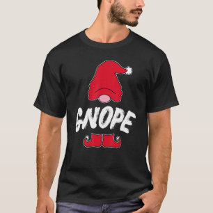Gnope Scandinavian Tomte Gnomes Garden Gnome T Shirt