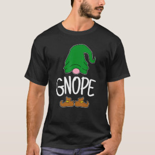 Gnope Tomte Garden Gnome Scandinavian Sverige Nope T Shirt