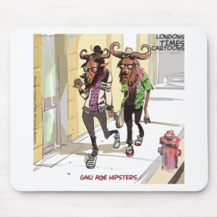 Gnu Age Hipsters Funny Musmatta