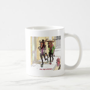 Gnu Ålder Hipsters Roligt Kaffemugg