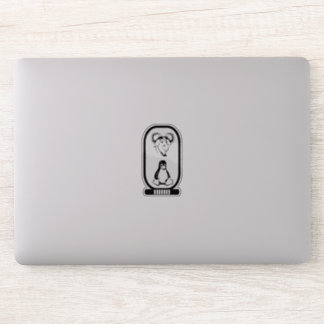 GNU Linux hieroglyphic cartouche Klistermärken