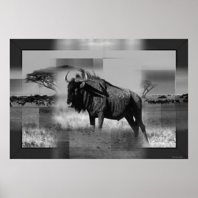 Gnu-utskrift Poster (Framsidan)