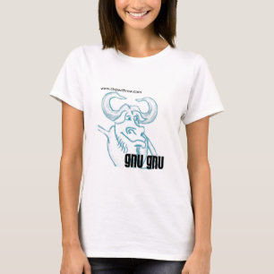 gnu w tee shirt