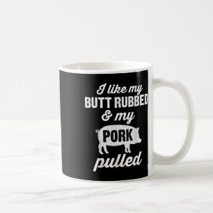 Gnugga Min Rumpa Rolig Bbq Barbeque Rökare Grill M Kaffemugg