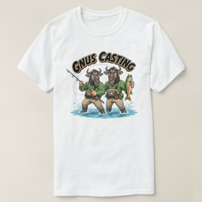 Gnus Casting T Shirt (Design framsida)