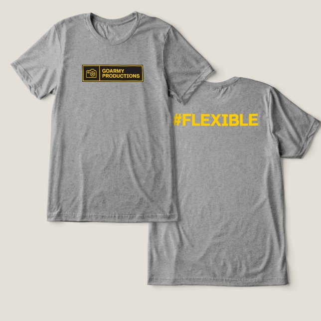GO ARMY PRODUKTION T SHIRT (Design fram och bak)