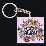 GO AWAY FUNNY Blommigt Cute Daisy Hand Drawn<br><div class="desc">Söt teckning! Leta efter fler alternativ i min butik eller säg till mig om du vill ha någon anpassningsbar! Jag kan skapa anpassningsbar konst om du vill! :) Skicka bara ett direkt meddelande till mig.</div>